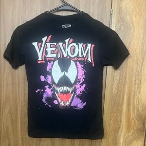 Marvel Venom Black and Purple Kids T-Shirt